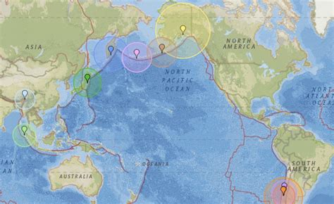 earthquaketrack com recent